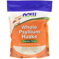 Spot USA Now Foods Psyllium Husks All-Ocean Pedal Shell 454g High Fiber