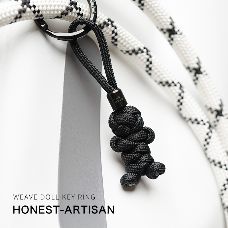 HA Soul & Shadow Original Keychain Designer Car Keychain Pendant Niche Couples Personality Bag Hanging Ornament