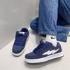 35-43 Blue Lightning Sneakers for Men and Women 2025 New Versatile Casual Sports Couple White Shoes Student Shoes