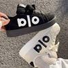 35-43 New Chinese Style Niche Ins Trendy Bread Fashion Women's Shoes Campus Retro Casual Skateboard Shoes