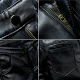 Мужские демисезонные утепленные полиуретановые ветрозащитные штаны, облегающий крой, в корейском стиле, в обтяжку