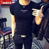 Summer trend pure cotton compassionate Korean version of the self-cultivated young man with a top shirt and a bottom shirt