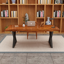 Solid Wood Desk Home Desk Brief Modern Bench Table Students Writing Desk Bedroom Desktop Computer Desk