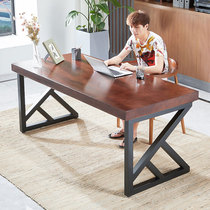 Solid Wood Desktop Computer Desk Home Desk Brief Brief Modern Bench Table Bedroom Writing Desk Nordic Desk