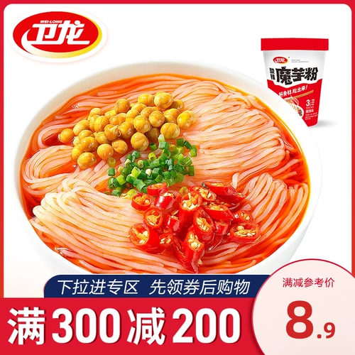 Маньчжурия [флагманский магазин Weilong] Konjac Fan Fan 301g кислый кислый кислый быстрого фуд и закусок и закусок