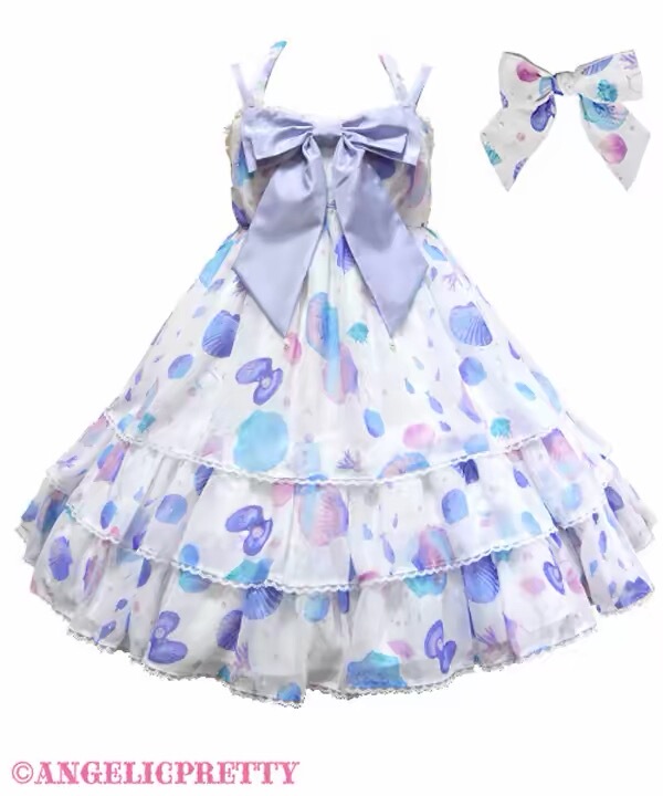 【Authentic and in Stock】Ap Shell Jsk Op Light Blue and White Shell Op Black Shell Jsk Side Clip All Colors
