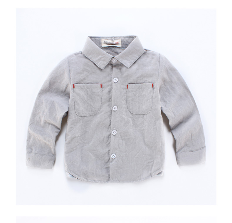 Chemise garcon à manche longue - Ref 2075163 Image 31