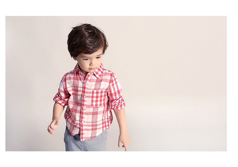 Chemise garcon à manche longue - Ref 2074310 Image 17