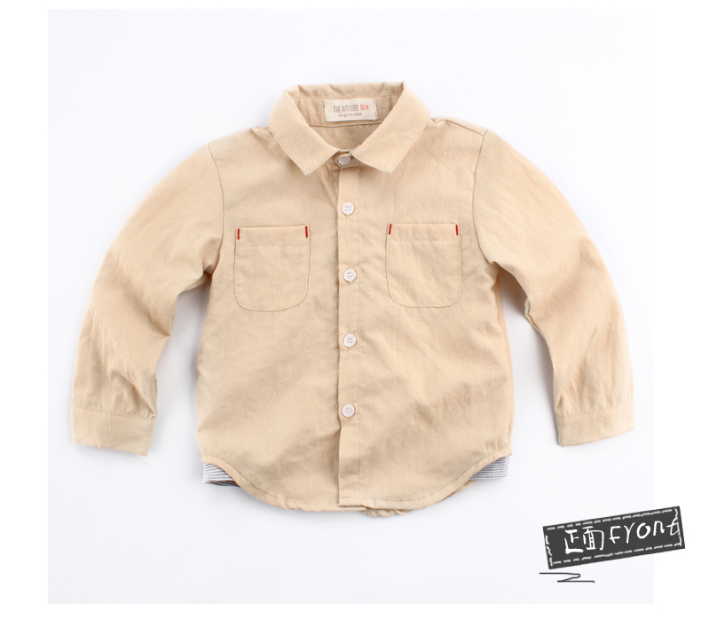 Chemise garcon à manche longue - Ref 2075163 Image 29