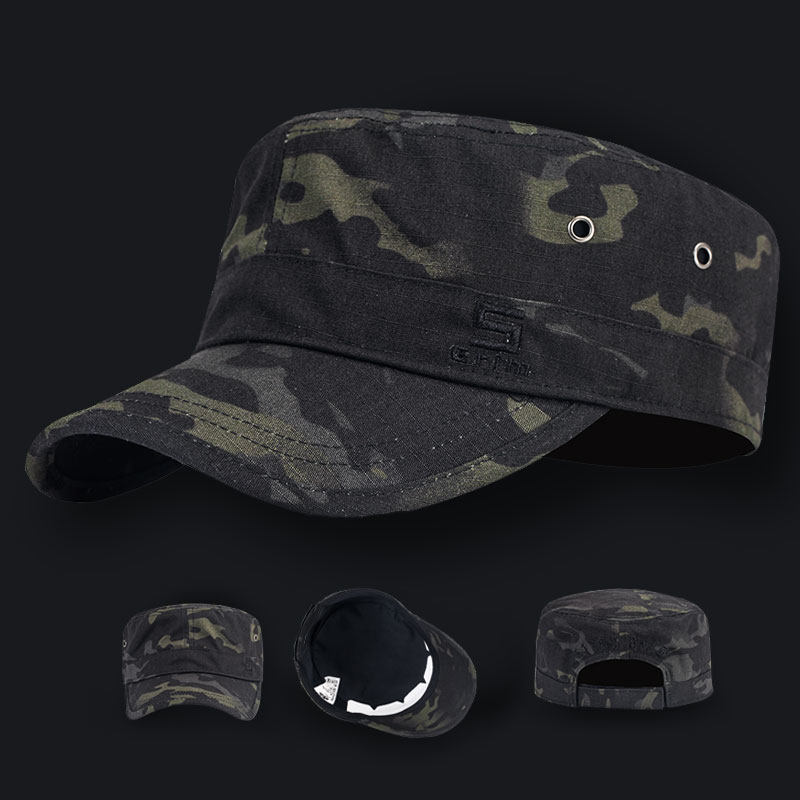 51783 new military fan dark camouflage tactical baseball cap special forces hat men's training peaked cap Benny hat