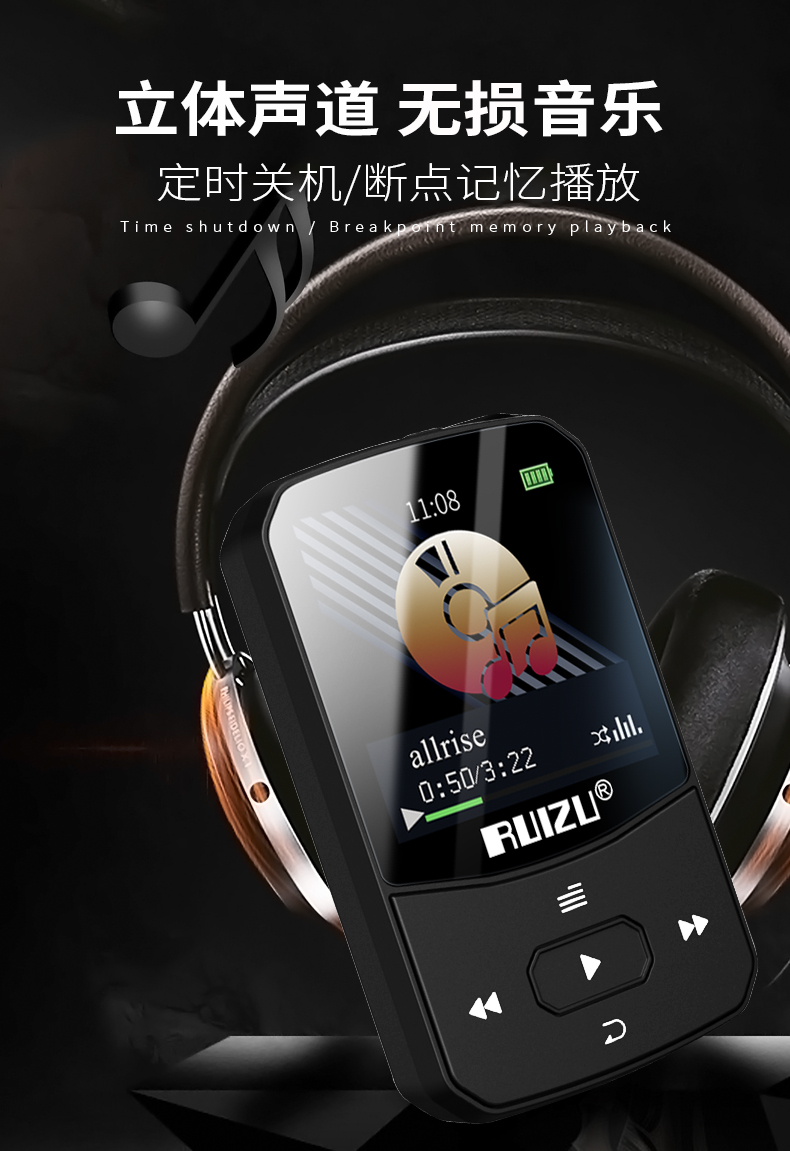 máy phát nhạc mp3 Sharp X51 thể thao mới chạy MP3 mini sinh viên Walkman Bluetooth khởi động / nhận Hỗ trợ kết nối xe hơi Điện thoại di động Bluetooth Bluetooth siêu dễ thương cầm tay MP4 máy nghe nhạc usb