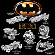 Love fight metal wrought iron DIY assembly model 3D mini nano three-dimensional puzzle Batman series 9 9