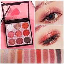HOLDLIVE Super fire girl is not flying powder with shadow mashed potato mute Pearl wet cream eyeshadow plate
