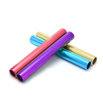 Inglow INVUI relay baton aluminum alloy athletics school competition equipment delivery stick 4 gold Purple Red Blue