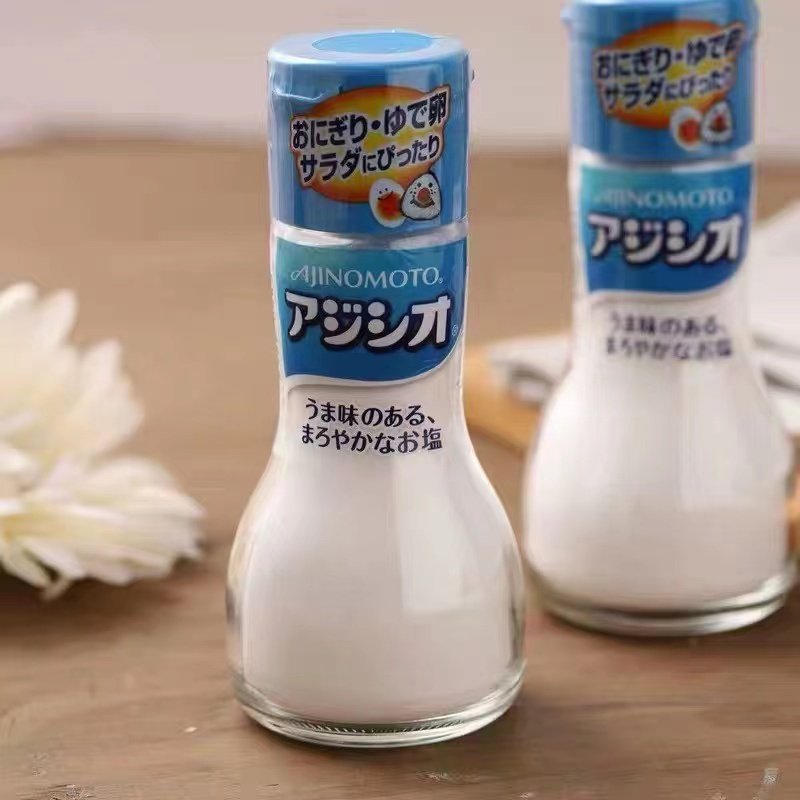 Japan's native Ajinomoto AJINOMOTO baby low sodium salt seasoning without added non-staple food 110g blue bottle