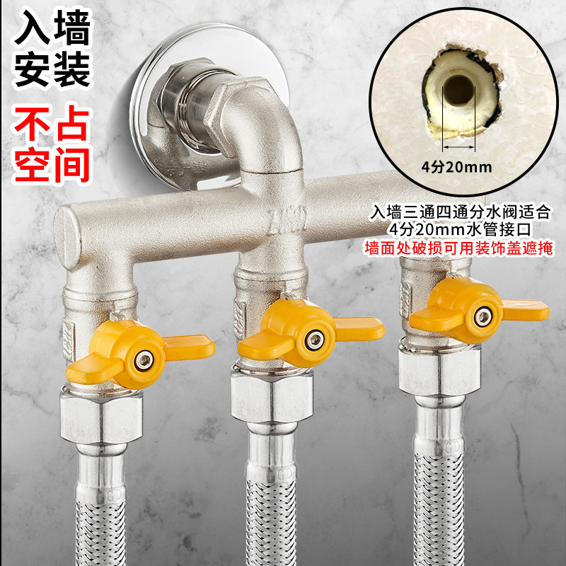 全铜一进二出三通四通角阀如何选？2026节水新趋势详解