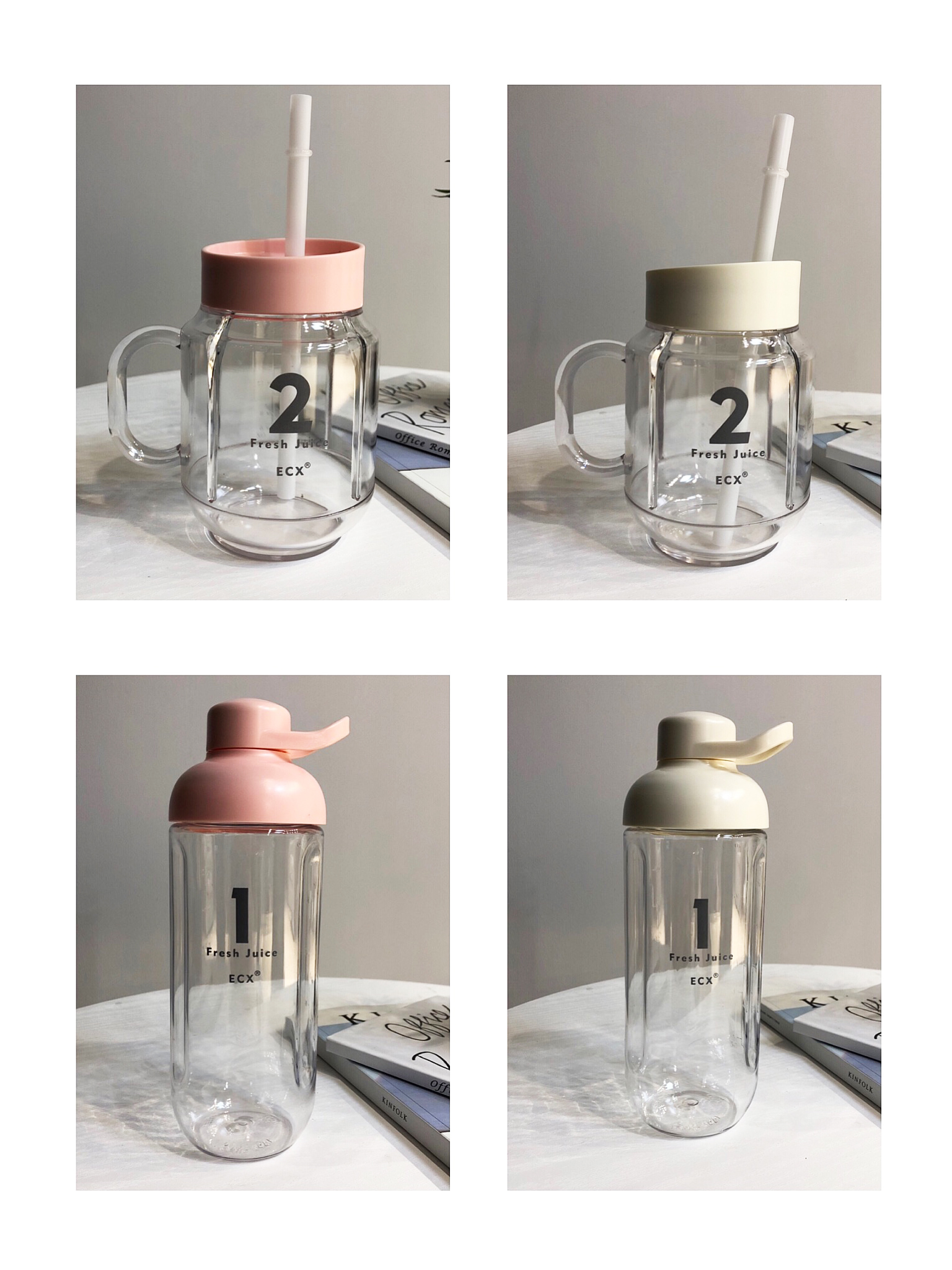 ECX Cup Cup with Bear Retro Electric Juicer Fruit Collider Accessories Handle Cup Cup Cup Cup Cup Cup Cup Cup Blade