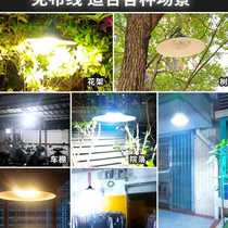 Waterproof Solar LED doorfront projection lightsVilla balcony walkway Ultra-bright courtyard Bar outdoor restaurant chandelier o