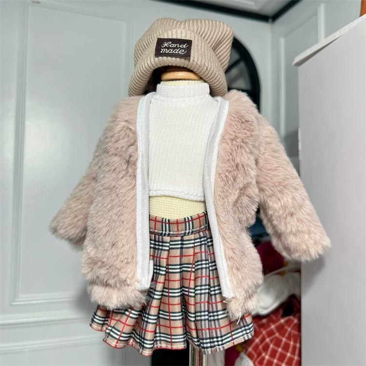 Демисезонный комплект для согрева, кукла, детская одежда, масштаб 1:6