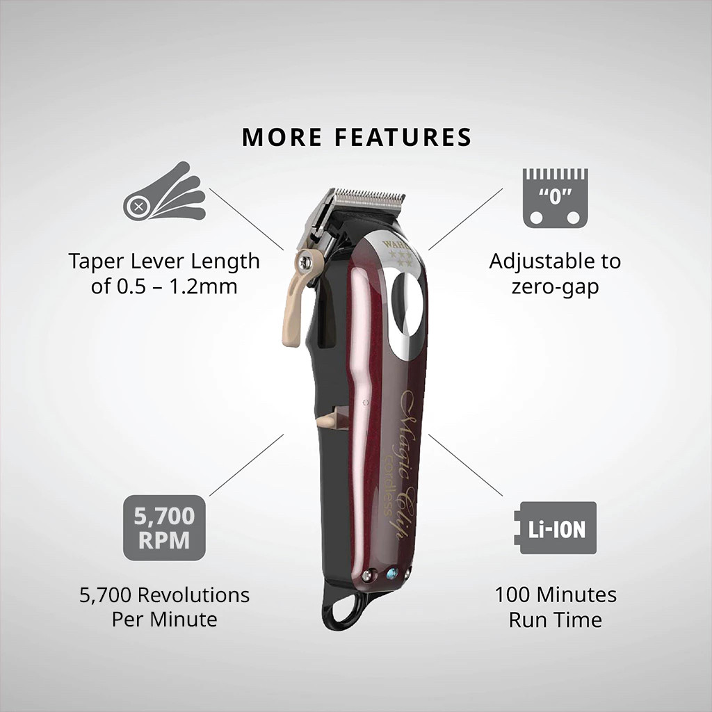 Wahl 8148电推剪理发器：告别传统理发店，轻松拥有渐变油头✨ barber必备神器！-理发器配件-淘宝好物网