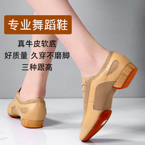 Latin dance shoes lady soft sole professional teacher shoes national standard dance shoes training shoes adult practice dance shoes