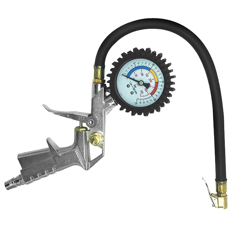 The pressure gauge of the 25Kg inflatable tire pressure gauge of the inflatable pressure pressure gauge on the vehicle