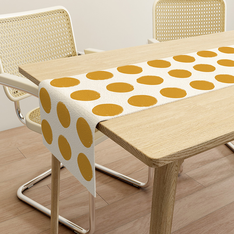Light extravagant high-end table flag waterproof and anti-dust table dust-proof decorative strip fabric minimalist modern tea table shoe cabinet cover towels