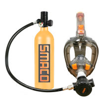 SMACO Free Outdoor Snorkeling Sanbao Adult Protective Mask Full Face Diving Underwater Respirator Children