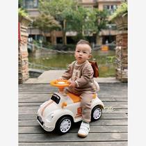 Popular childrens doll twist car baby car 1-3-6 years old boy sliding four-wheel yo-yo car swinging Niuniu car