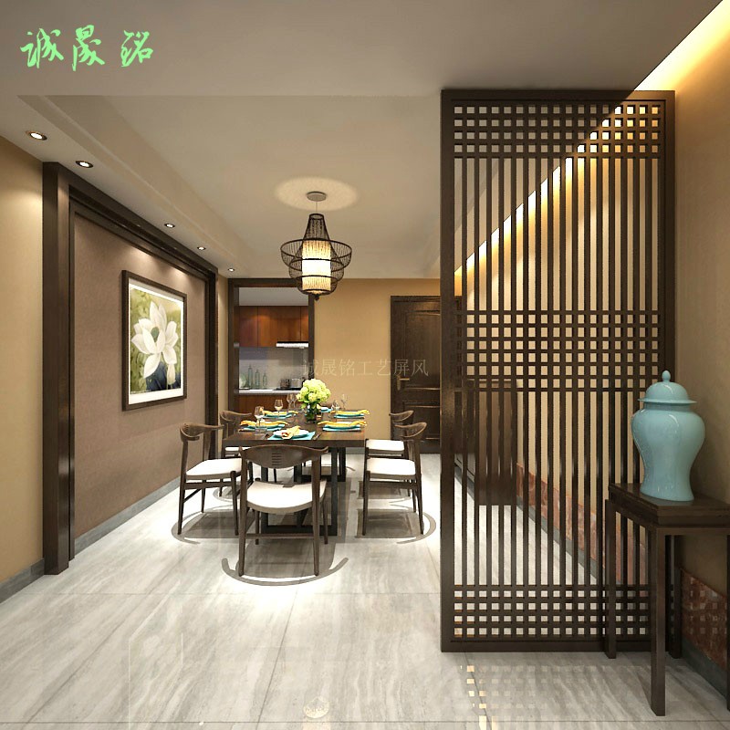 Màn hình vách ngăn phòng khách hàng rào lưới hàng đầu Tiandi hiên tùy chỉnh màn hình gỗ rắn đơn giản hiện đại thời trang ghế ngồi màn hình - Màn hình / Cửa sổ vách ngăn phòng khách bằng gỗ