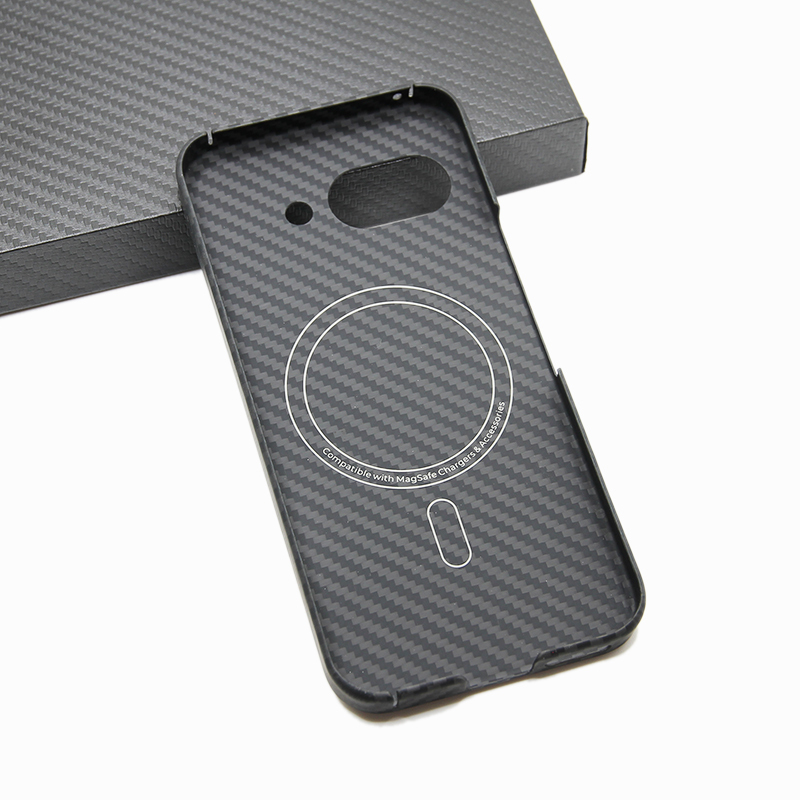 Suitable for Google Pixel 9A Thin and Lightweight Kevlar Carbon Fiber Pixel9A Business Magsafe Magnetic Phone Case Suitable for Google Pixel 9A Thin and Lightweight Kevlar Carbon Fiber Pixel9A Business Magsafe Magnetic Phone Case