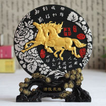 Set Riyrhyming Living room Xuanguan Wine Cabinet TV Cabinet Decoration Pendulum Pieces New Room Adornment Creative Home Active Carbon