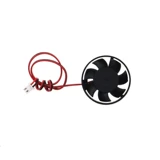 旗速 Круглый гидравлический вентилятор, 10mm, 24v, 12v, 5v, 7v, 4см