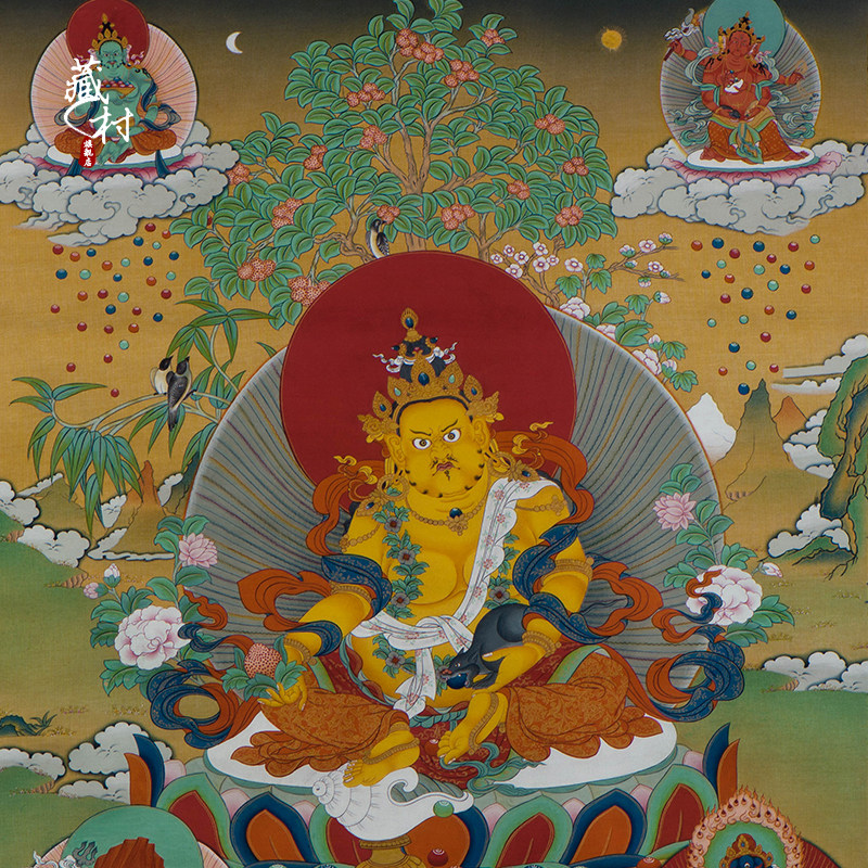 Черный дзамбала изображение