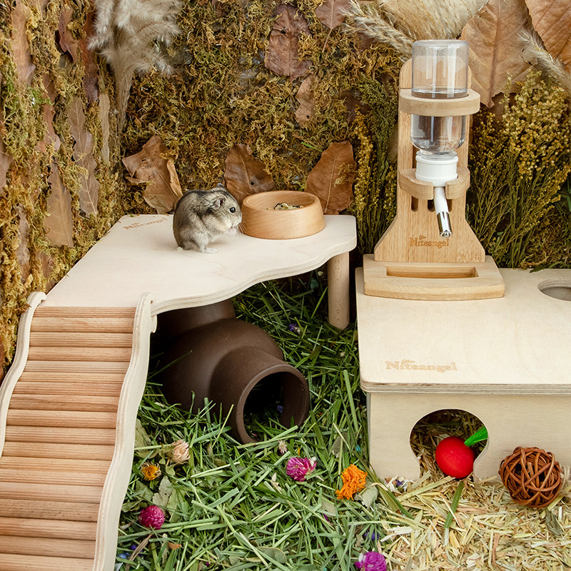 Does the niteangel triangular wave hamster platform really save space? 🏠 - Space-Saving Hamster Cage Solutions
