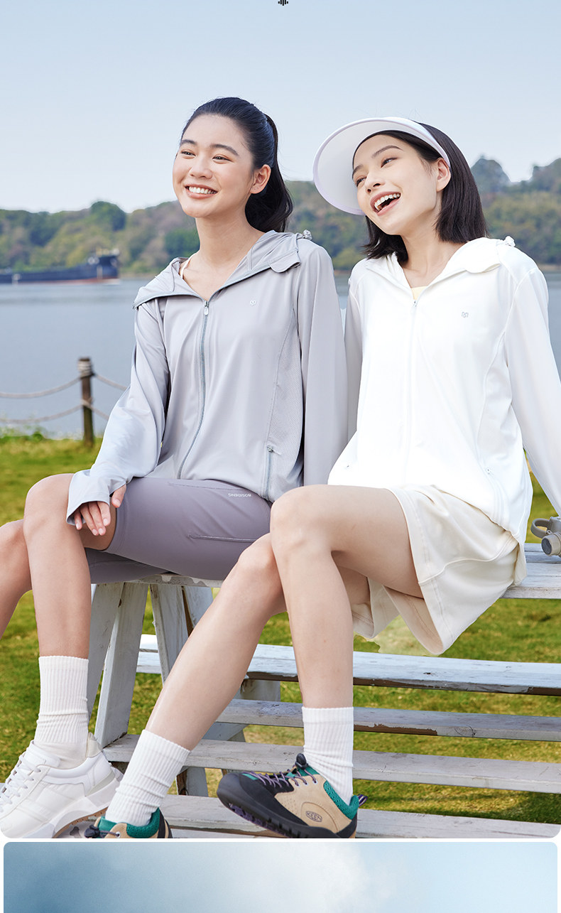 茉寻   防晒衣  冰钛科技薄冰丝防晒服   插肩款   柠檬黄【徐璐同款】   L码(适合体重110斤以下)