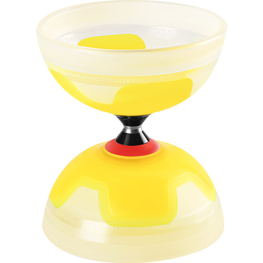 Campana de halcón de diábolo Sanzu de Taiwán para principiantes, estudiantes, niños y ancianos, monopolio de campana de doble cabeza de fitness con poste agitador de cinco ejes