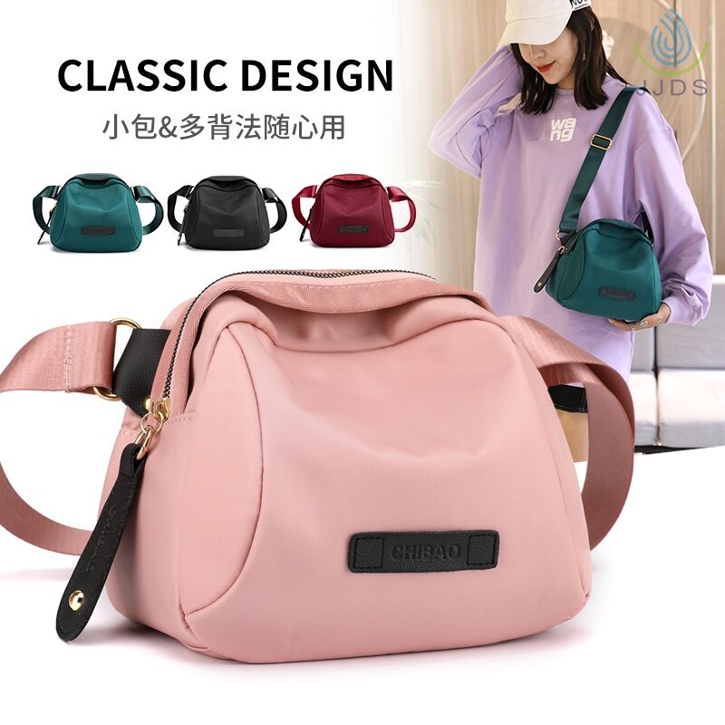 Oxford Cloth Slanted Satchel Woman Waterproof Anti-Fouling 2021 New Tide Single Shoulder Bag Netting Sails Cloth Bag Fashion 100