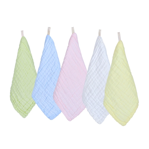 Детский слюнявчик, марлевое детское полотенце для умывания для новорожденных, хлопковый носовой платок для раннего возраста