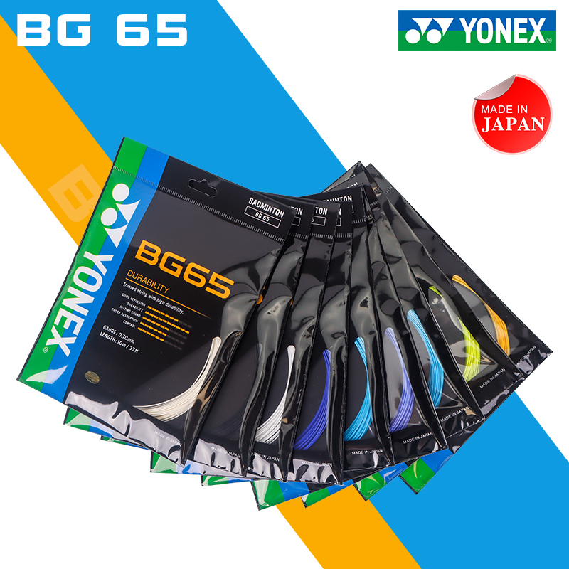 Authentic Yonex Badminton String Nbg Bg65 98 95 80 Xb63 String Made in Japan