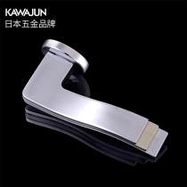 KAWAJUN silent door lock household Universal handle bathroom bedroom door zinc alloy set door lock Indoor