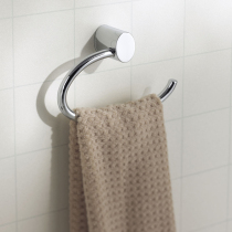 KAWAJUN towel rack zinc alloy toilet bathroom rack towel rack bathroom towel rack bathroom hardware pendant set perforated