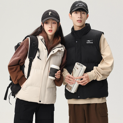 [T]国货品牌男女同款马甲秋冬季加厚保暖棉袄工装无袖马夹外套男