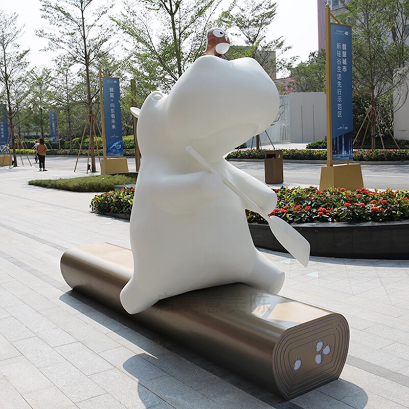 Shopping mall leisure seat cartoon block creative FIBERGLAS SHAPED rest bench amusement park bench manufacturer customization