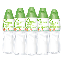 Watsons Distilled water Drinking water 500ml*5 bottles Distilled mask steamed face hydration
