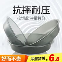 Bait bowl Open bait bowl Three-piece fishing loose gun pull bait plate Fish food bowl Bait folding ear mixing box and bait bowl