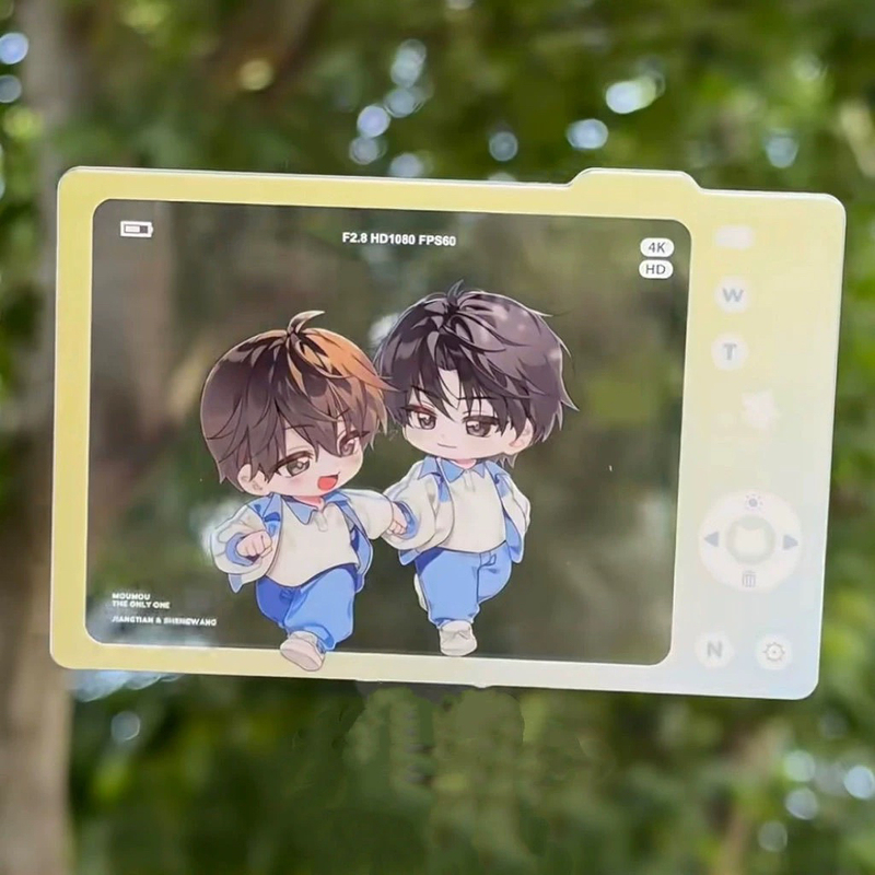 Acrylic Transparent Card for Taking High-Definition Photos and Checking In, Gift Collection, Decoration, Graduation Season