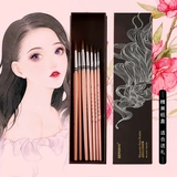 Акварель, кисть, комплект, гуашь с животными, мел, мелки, пигментированный художественный профессиональный лайнер для начинающих для школьников, ручная роспись