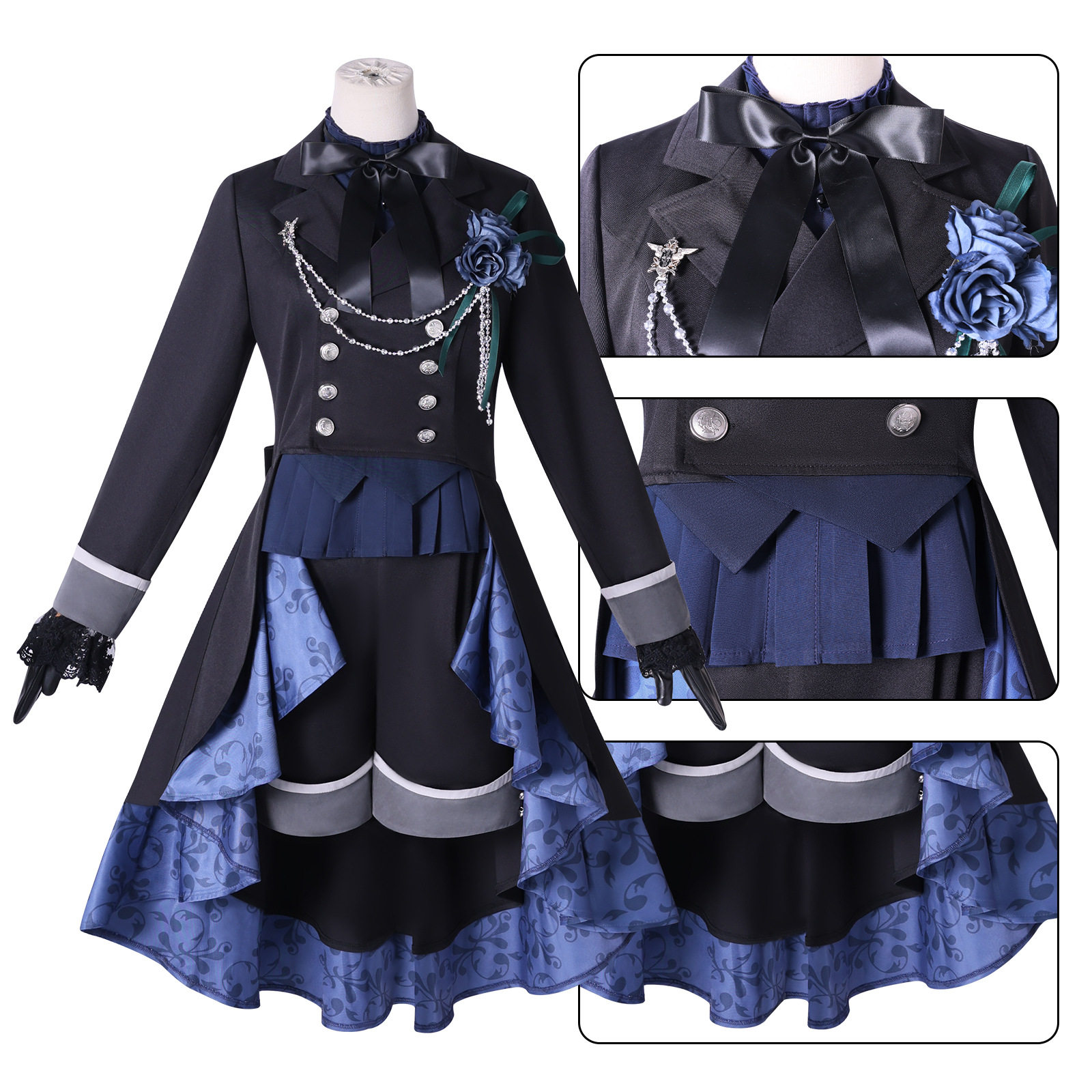 Dress, (Physicals), cosplay, full set