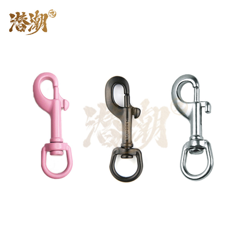 Nautilus nautilus 316 stainless steel single head hook opening ring 75 90mm diving hook spot